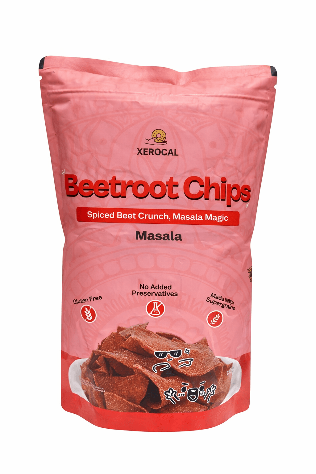 Xerocal Beetroot Chips - Masala