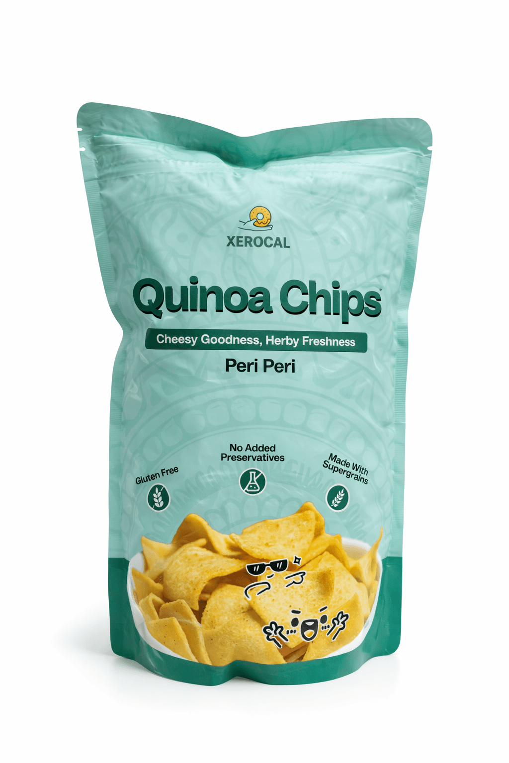 Xerocal Quinoa Chips - Peri Peri